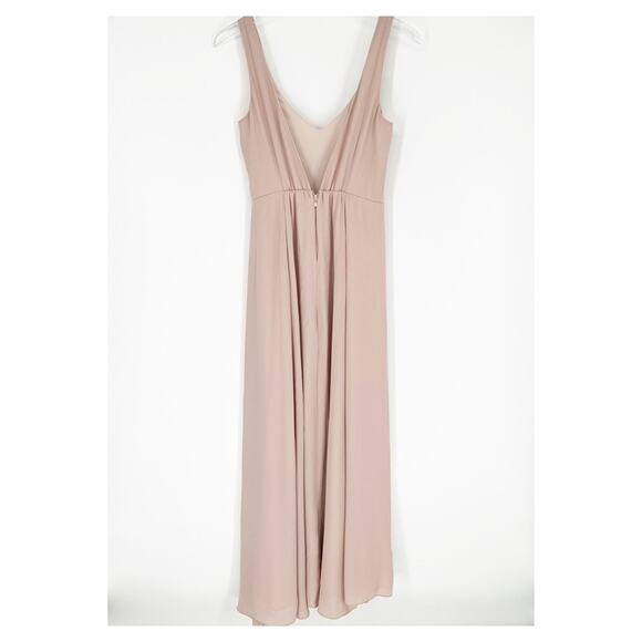 Show Me Your MuMu Jenn Bridesmaid Maxi Dress S Pink - Picture 3 of 7